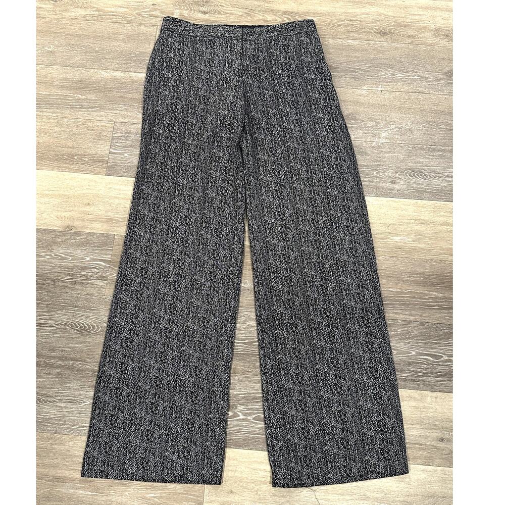 Express Women's Black and White Dress Pants 6L 6 Long
